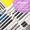 100 Piece Drawing & Sketching Set | Graphite, Charcoal, Pastel, Metallic & Water Soluble Pencils + Sticks, Fineliners | For Professionals, Adult Artists | In Tough Travel Case